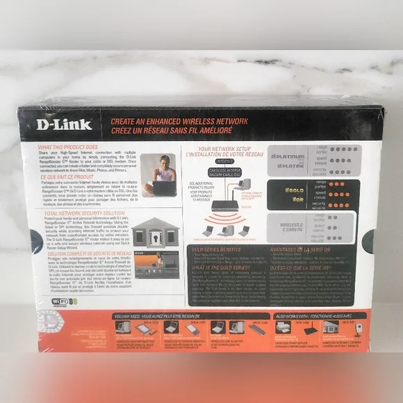 D-Link Black Wireless G Router - Picture 3 of 3